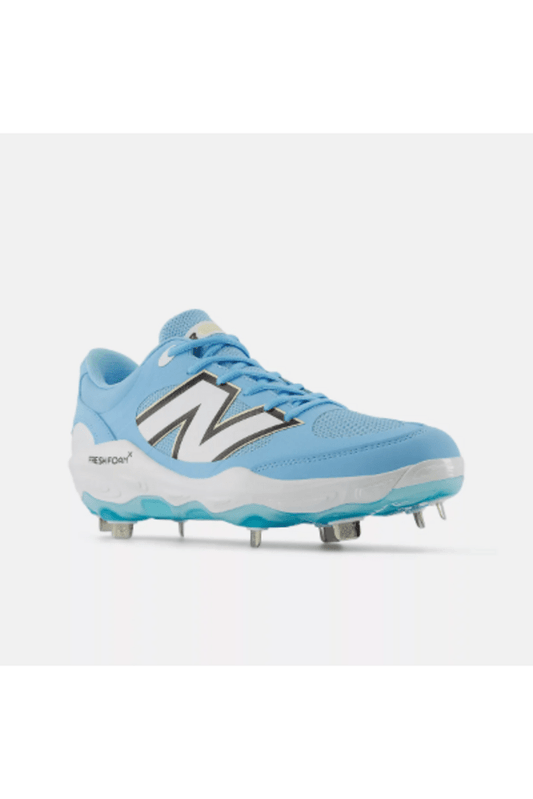 New Balance New Balance Men's 3000V7 Metal Baseball Cleats (Columbia Blue or Grey) at 2nd String Sports Stuarts Draft VA