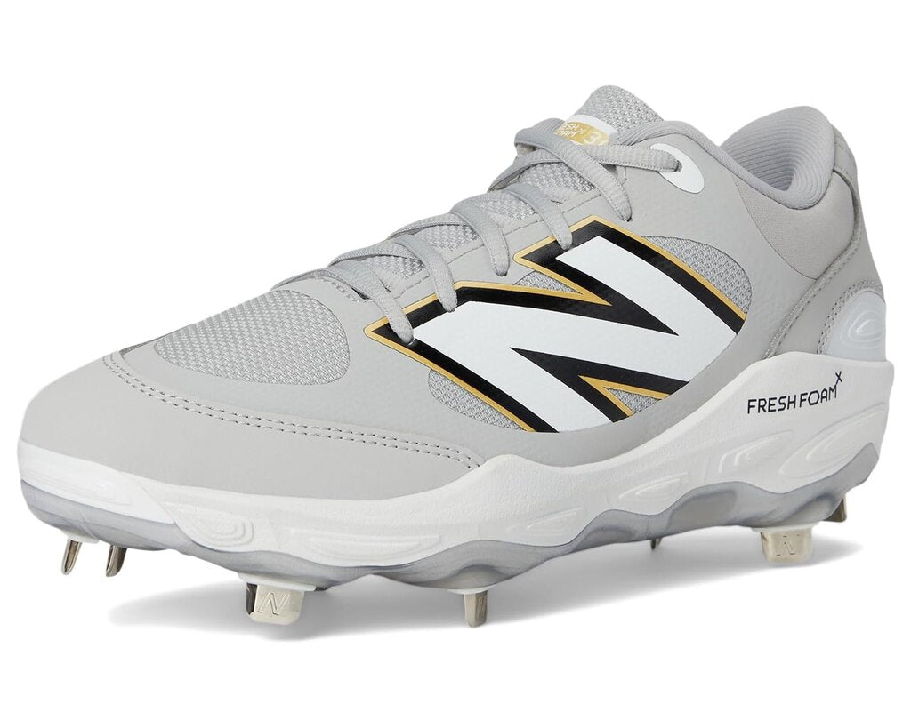New Balance Men's 3000V7 Metal Baseball Cleats (Columbia Blue or Grey)