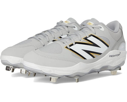 New Balance New Balance Men's 3000V7 Metal Baseball Cleats (Columbia Blue or Grey) at 2nd String Sports Stuarts Draft VA