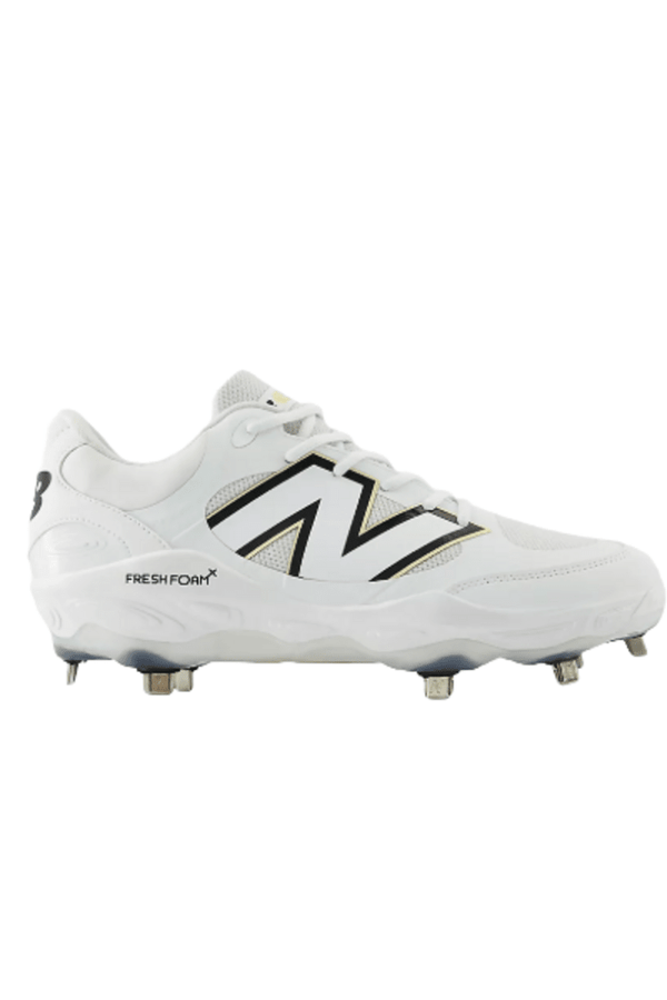 New Balance Men's 3000V7 Metal Baseball Cleats - Multiple Colors - White New - 2nd String Sports