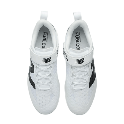 New Balance Men's FuelCell 4040V8 Metal Baseball Cleats (White or Black)