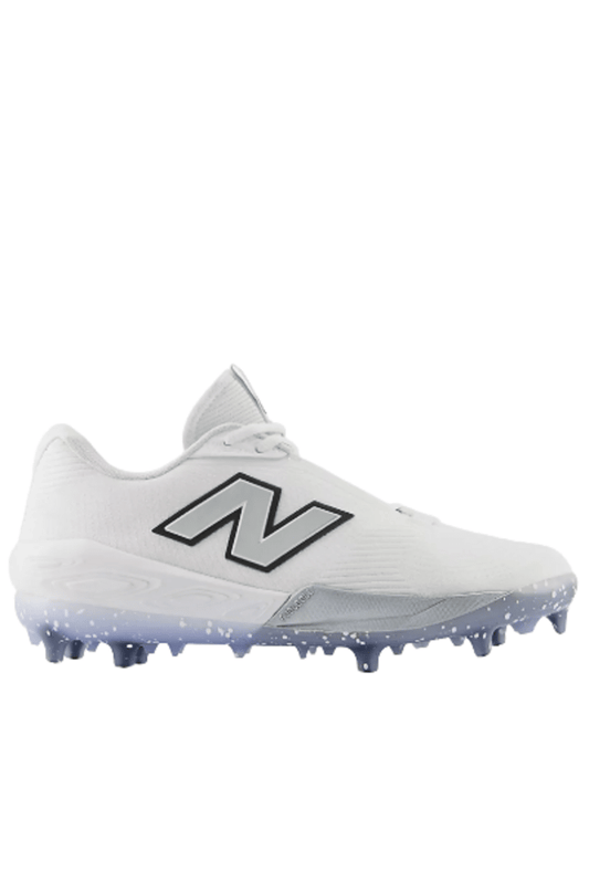New Balance Men's FuelCell CompV4 Molded Baseball Cleats - White New - 2nd String Sports