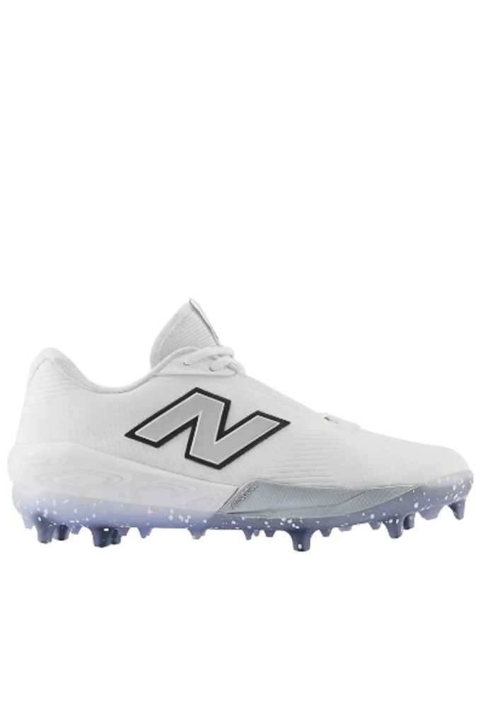New Balance Men's FuelCell CompV4 Molded Baseball Cleats - White New - 2nd String Sports