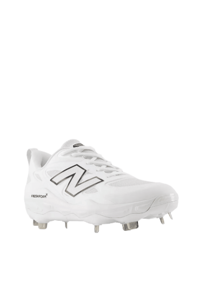 New Balance Women's Velo V4 Metal Softball Cleats - White - - 2nd String Sports