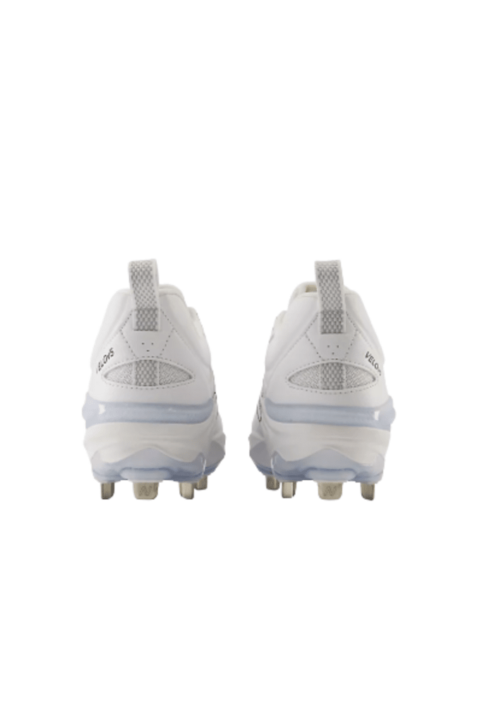 New Balance Women's Velo V5 Metal Softball Cleats - White - - 2nd String Sports