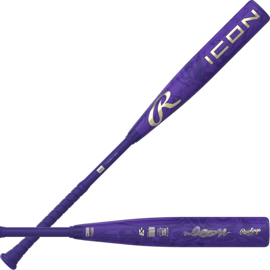 Rawlings 2027 Rawlings ICON BBCOR Baseball Bat at 2nd String Sports Stuarts Draft VA