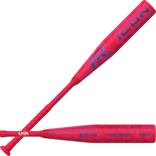 Rawlings 2027 Rawlings Icon USA Baseball Bat -10 at 2nd String Sports Stuarts Draft VA