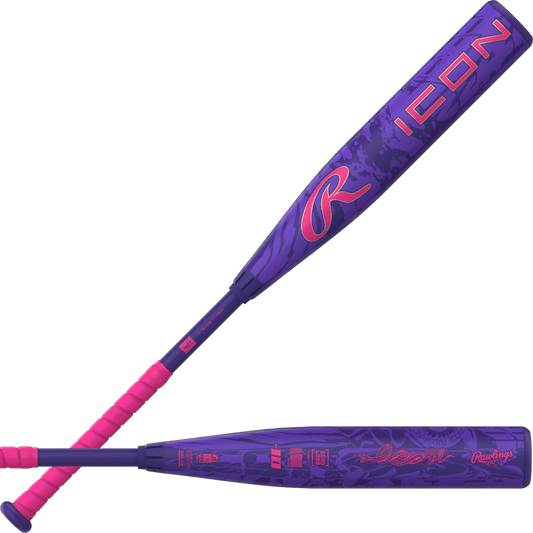 Rawlings 2027 Rawlings Icon USSSA (Travel) Baseball Bat -5 at 2nd String Sports Stuarts Draft VA