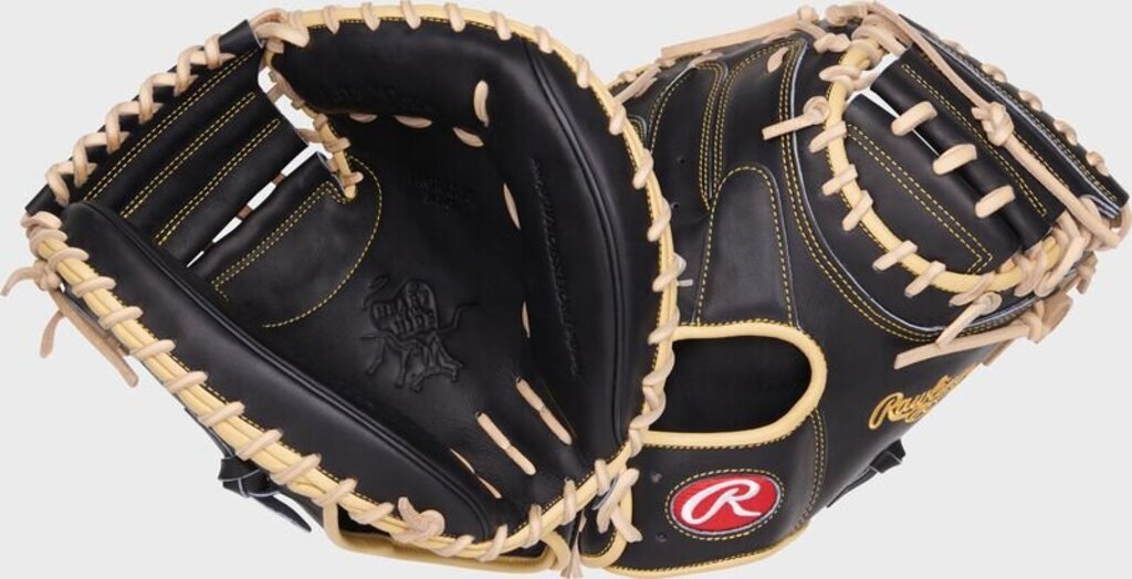 Baseball Catcher's Mitt Rawlings Heart of the Hide Adley Rutschman - 34" - 34" Black B New - 2nd String Sports