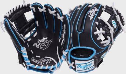 Rawling NXT Series 11.5" Baseball Glove (Two Colorways) - RHT - 11.5" Black Columbia Blue New - 2nd String Sports