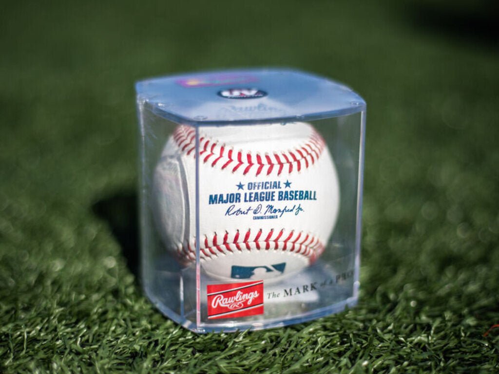 Rawlings Official MLB Baseball with Case - - 2nd String Sports