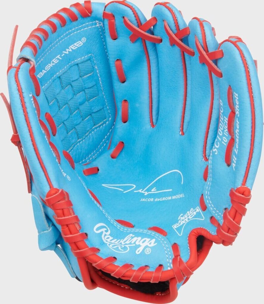 Rawlings Rawlings Sure Catch Jacob Degrom Youth 10" Baseball Glove - RHT at 2nd String Sports Stuarts Draft VA