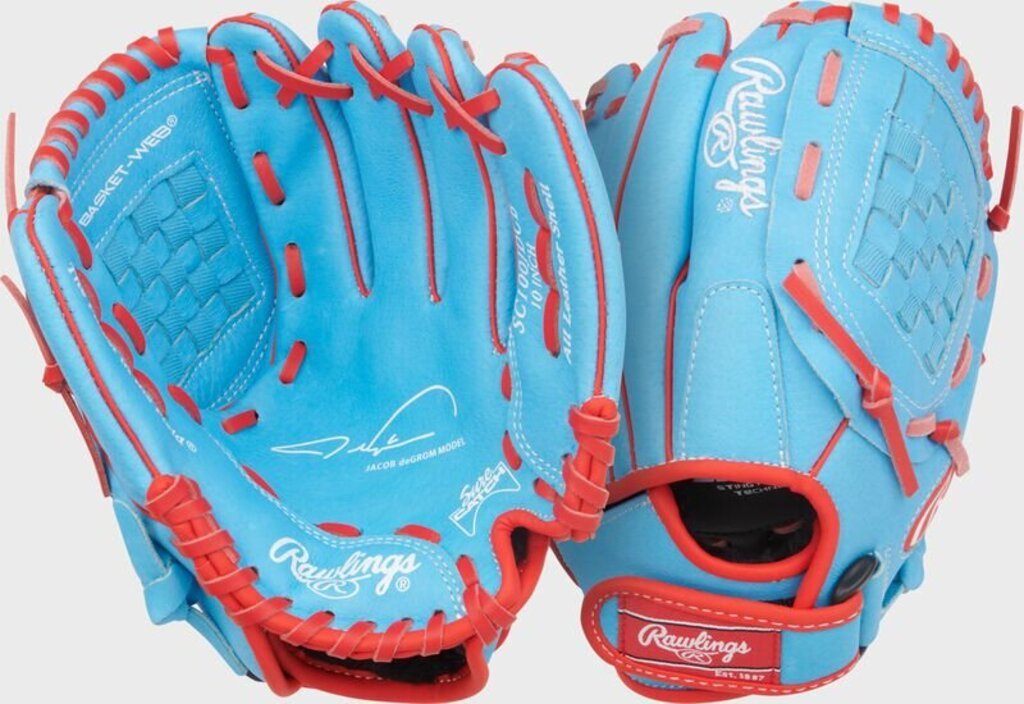 Rawlings Rawlings Sure Catch Jacob Degrom Youth 10" Baseball Glove - RHT at 2nd String Sports Stuarts Draft VA