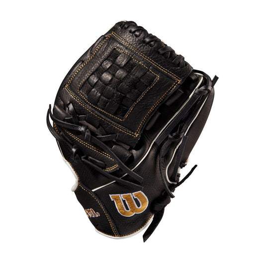 2022 Wilson 12" A1000 P12 Fastpitch Softball Glove - LHT - FASTPITCH SOFTBALL - Wilson - 12" LHT - Black/Gold/White - New - SC3T78 - 18223