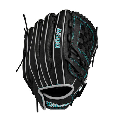 Wilson 2024 Wilson 12" A500 Siren Youth Fastpitch Softball Glove at 2nd String Sports Stuarts Draft VA