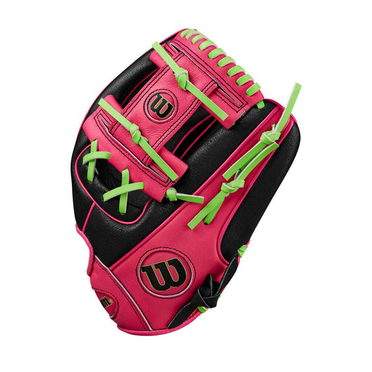 2026 Wilson A450 11" Youth Party Animal Baseball Glove - BASEBALL - Wilson - 11" - Party Animals - New - 4AXS3D - 18223
