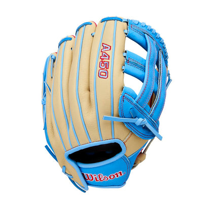 Wilson 2026 Wilson A450 12" Youth Baseball Glove (RHT/LHT) at 2nd String Sports Stuarts Draft VA