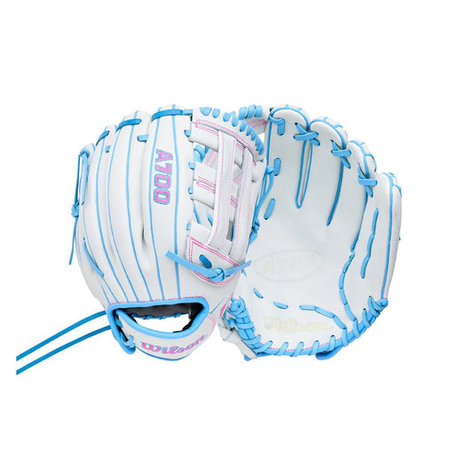 2027 Wilson 12" Fastpitch Softball Infield Glove - 12 in White B P New - 2nd String Sports