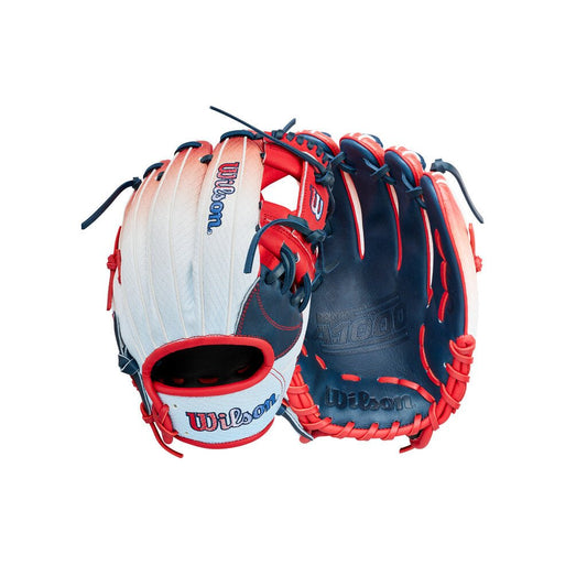 2027 Wilson A1000 11.75" Freebird2 Southeast SMU Baseball Glove - Limited - 11.75 in Navy Red White New - 2nd String Sports