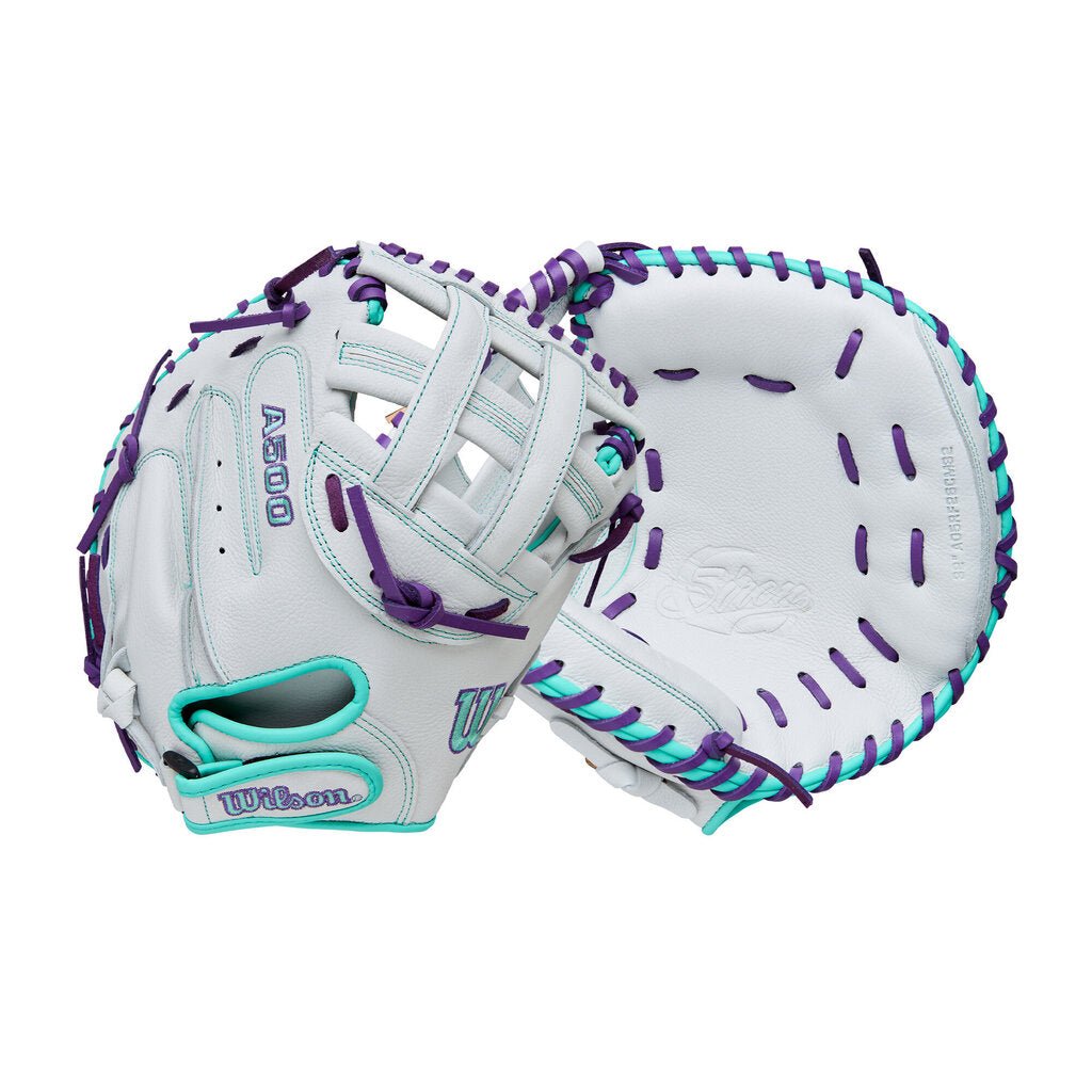 Wilson Fastpitch Softball Youth Catcher's Mitt 26 Wilson A500 Siren - 32" at 2nd String Sports Stuarts Draft VA