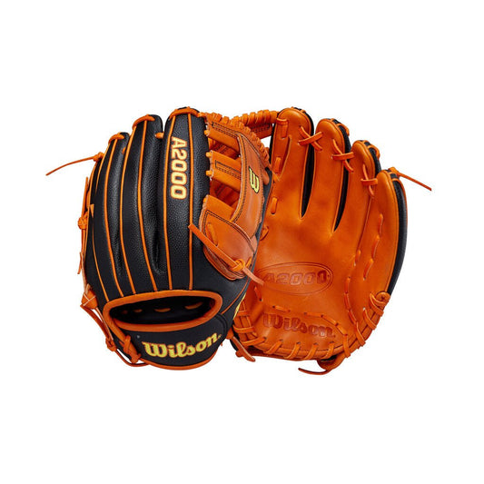 Wilson A2000 11.75" G5 Glove of the Month 10/2021 Baseball Glove RHT - BASEBALL - Wilson - 11.75" - Black/Orange - New - 14U33H - 18223